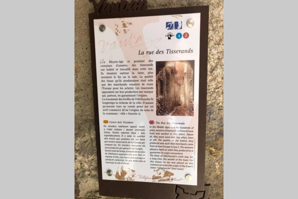 Les Maisons Du Conflent, Maisons Familiales En Pierre Au Coeur Des Remparts فيلفرانش دو كونفلينت المظهر الخارجي الصورة